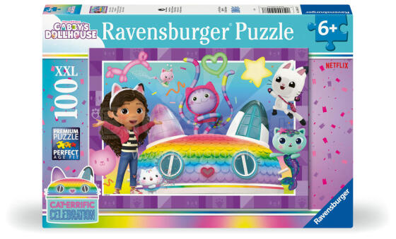 Пазл Ravensburger на 100 деталей: Габби и друзья