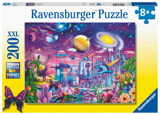 Ravensburger puzle 200 gabali The Cosmic City