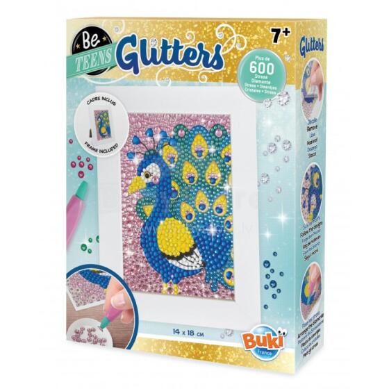 Buki Glitters Картина Павлин