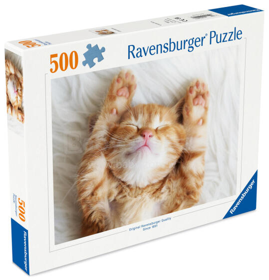 Пазл Ravensburger 500 деталей: Красная кошка