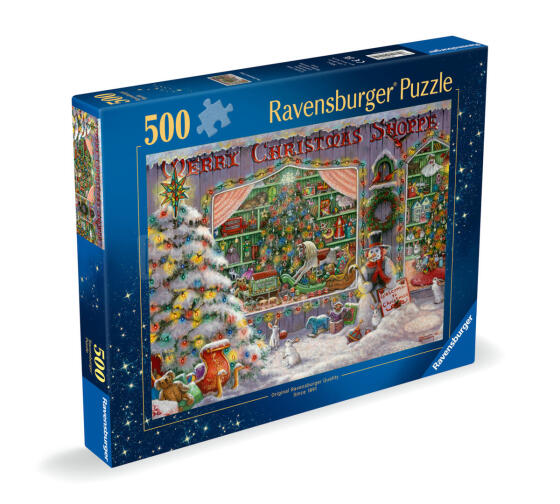 Пазл Ravensburger 500 деталей: Рождественский магазин