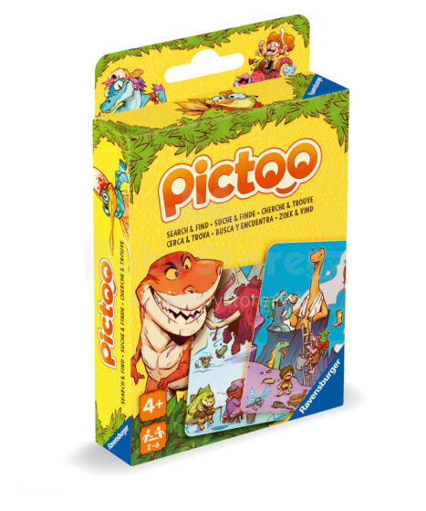 Настольная игра Ravensburger Pictoo: Дино