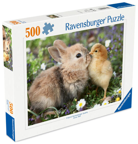 Ravensburger puzle 500 gabali: Truša un cāļa