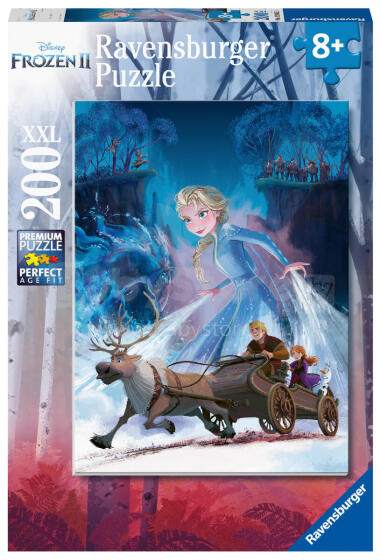 Пазл Ravensburger 200 деталей Холодное сердце 2 Таинственный лес