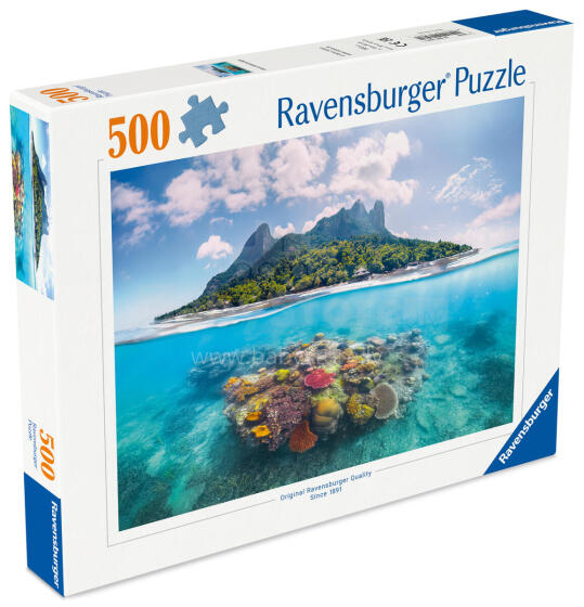 Ravensburger puzle 500 gabali: Salas ūdens bēgšana