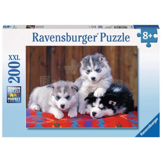 Ravensburger puzle 200 gab. Huskiji
