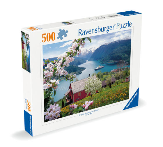 Пазл Ravensburger 500 деталей: Скандинавский пейзаж