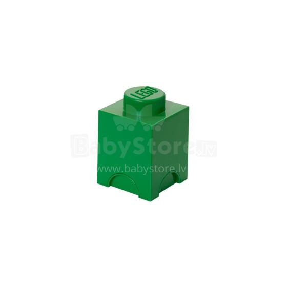 LEGO uzglabāšanas ķieģelis 1 zaļš