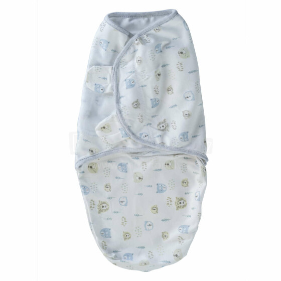 Summer Infant  Art.40454 SwaddleMe Large Хлопковая пелёнка для комфортного сна, пеленания  от 3,2 kg līdz 6,4 kg.