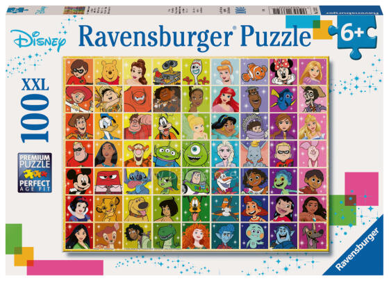 Ravensburger Puzzle 100 pc Disney multiple characters