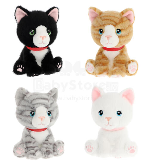 Keel Toys Keeleco Kitty Love 14 cm - 4 dažādi
