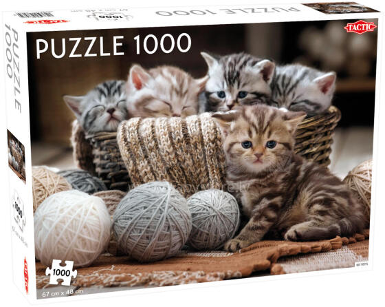 Tactic puzzle 1000 pc Cute Kittens