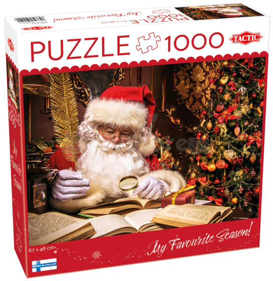 
Tactic Puzzle 1000 pc Santa Claus in Lapland