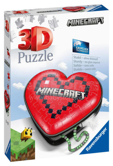Ravensburger 3D Rotaslietu Kaste Minecraft