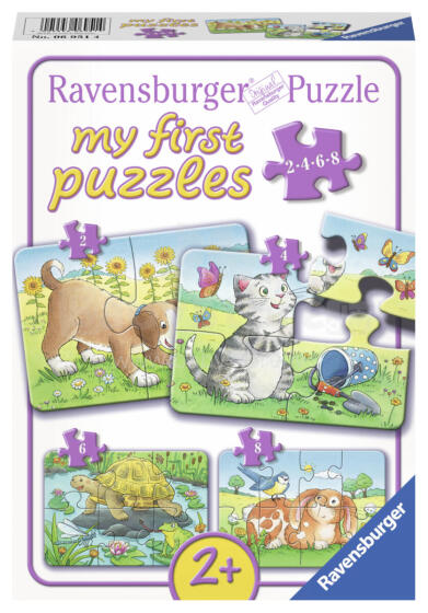 Ravensburger Mani Pirmie Puzles 2-4-6-8 gab.