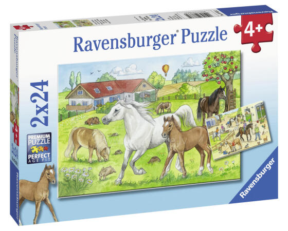 Ravensburger Puzzle 2x24 pc Horses