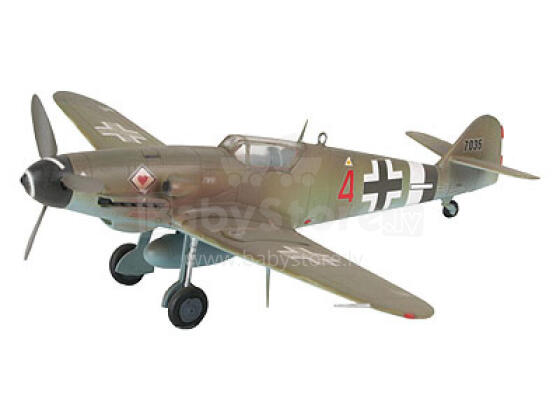 Revell plastmasas modeļa Messerschmitt Bf 109 G-10 1:72