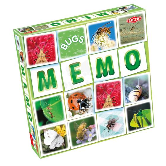 Tactic Board Game Memo Insects