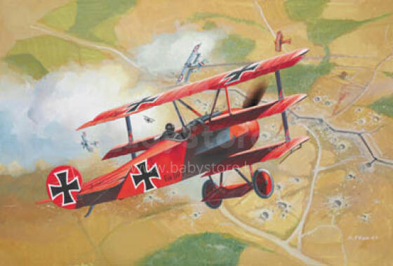 Revell plastmasas modelis Fokker DR.1  1:72