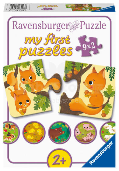 Ravensburger Моя первая головоломка 9x2 шт