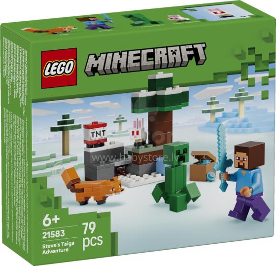 LEGO Minecraft Приключение Стива в Тайге
