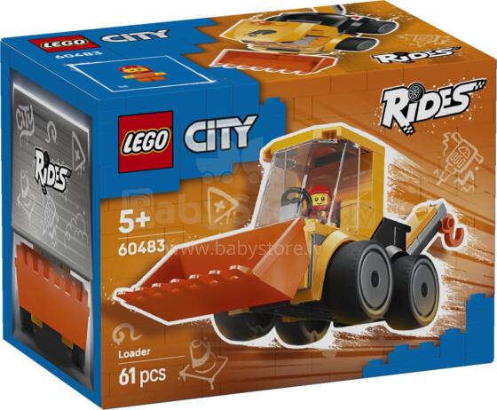 LEGO City Rides – Būvniecības iekrāvējs