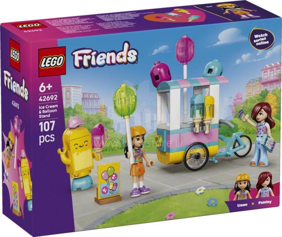 LEGO Friends Saldējuma un Balonu Stends