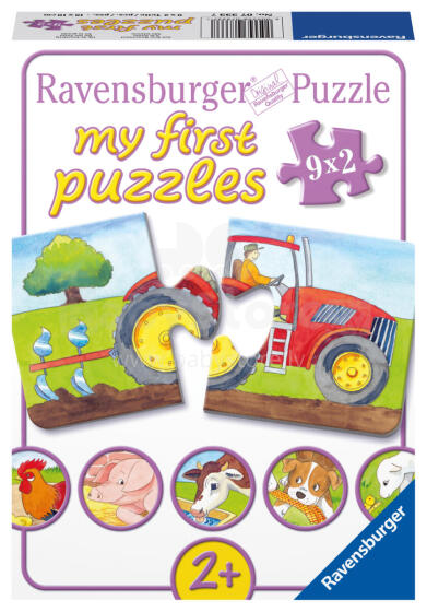 Ravensburger My First Puzzle 9x2 pc Farm