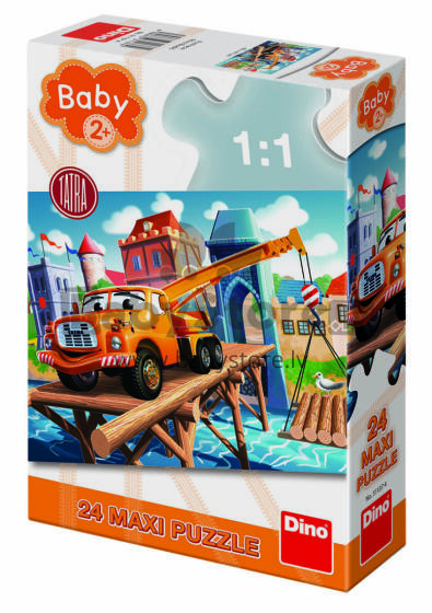Dino Puzzle 24 pc, Tatra Car