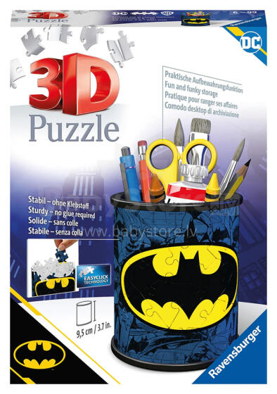 Ravensburger 3D puzle zīmuļu kaste Batman