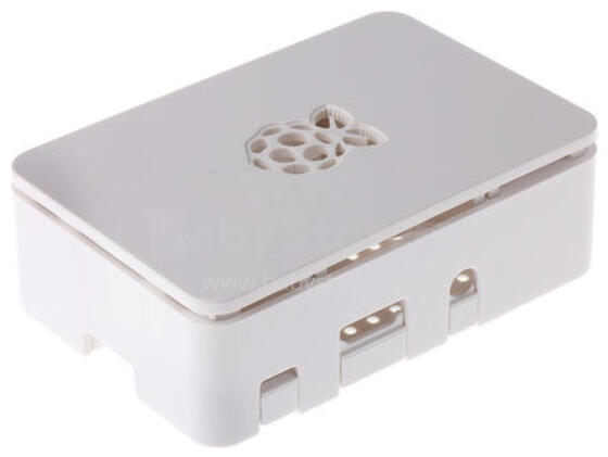 Raspberry Pi 2/3 B korpuss, balts