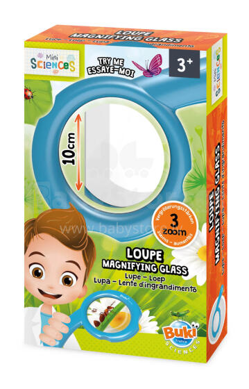 Buki Mini Sciences palielināmais stikls