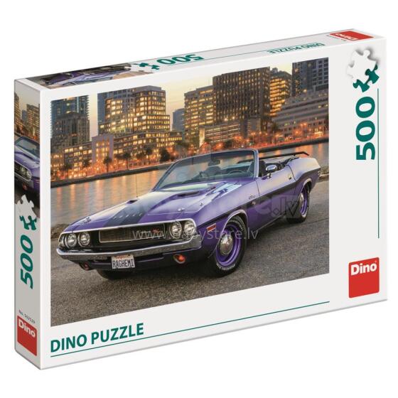 Dino Puzzle 500 pc Dodge, Car