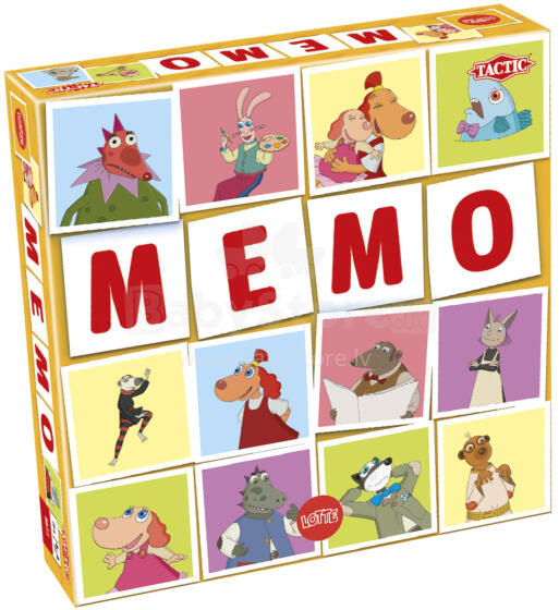 Tactic Board Game  Memo Lotte