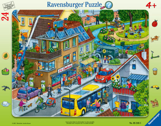 
Ravensburger Rāmja puzle 24 gab. Mūsu ciemats