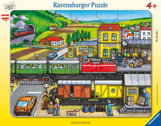 Пазл Ravensburger Frame 41 детали Вокзал