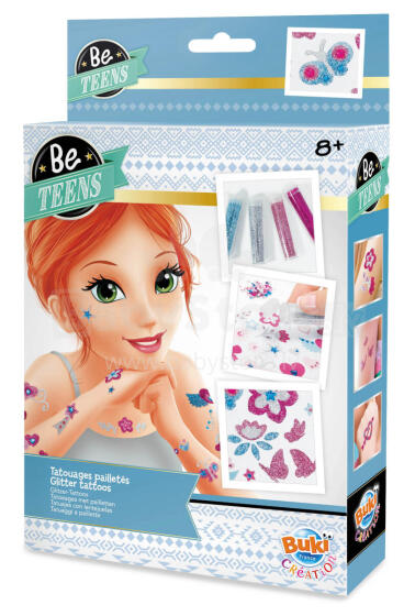 Buki Glittering Tattoos