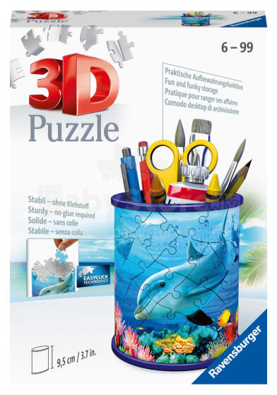 Ravensburger 3D puzle zīmuļu turētājs zemūdens pasaule