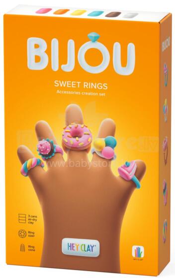 HEY CLAY Modeling Clay Rings Sweets