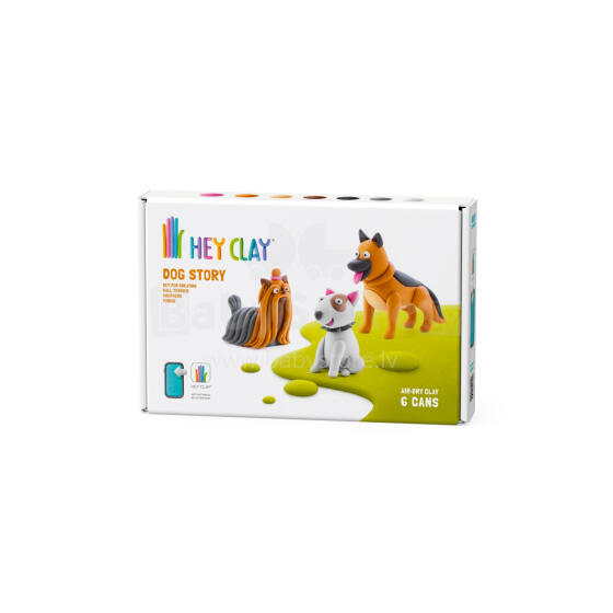 HEY CLAY modelēšanas māls 6 gab.: Suņu izvēle 2