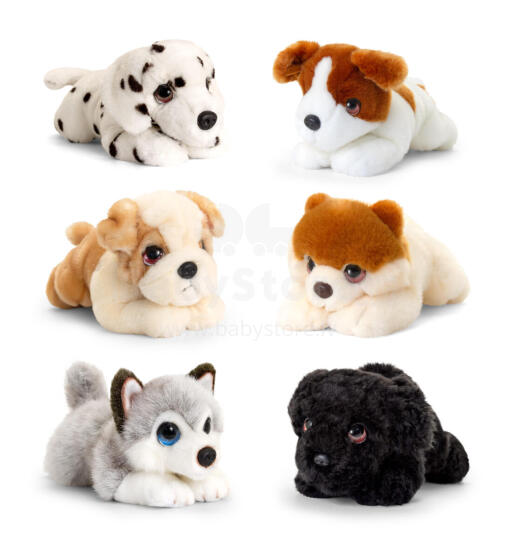 Keel Toys Signature Cuddle Puppies 25 cm - 6 dažādi