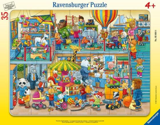 
Ravensburger Frame Puzzle 35 pc Animal Toy Store