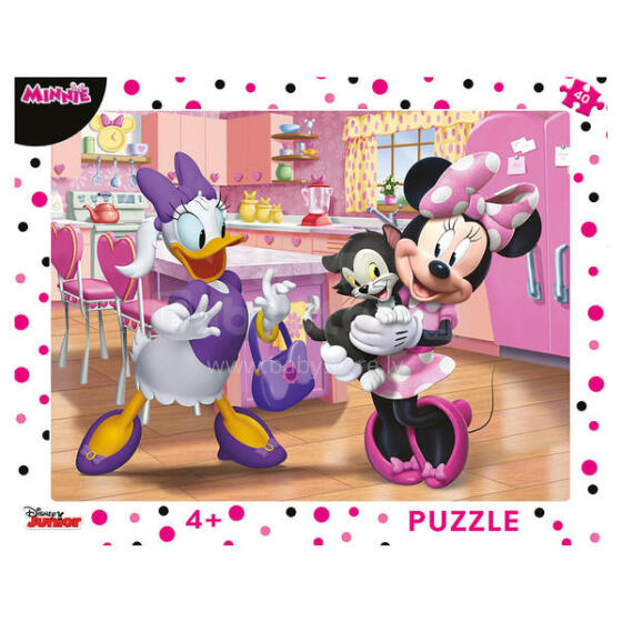 Пазл Dino Frame 40 шт, Disney Розовая Минни