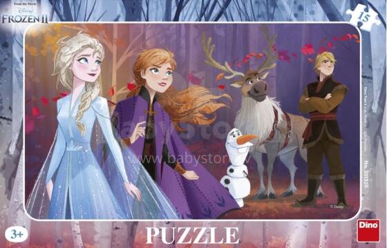 Dino Frame Puzzle 15 pc, Disney Frozen