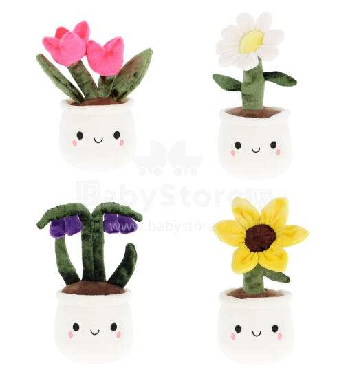 Keel Toys Ziedu Bobballs 12 cm - 4 dažādi