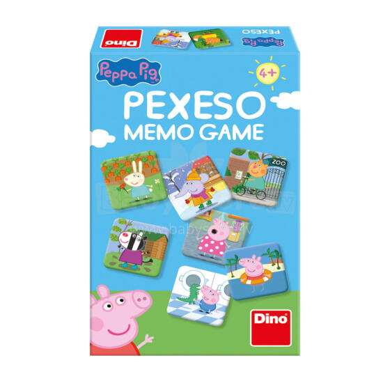 Настольная игра Дино Мемо Свинка Пеппа