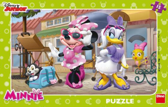 Dino rāmja puzle 15 gabali, Disney Junior Minnie