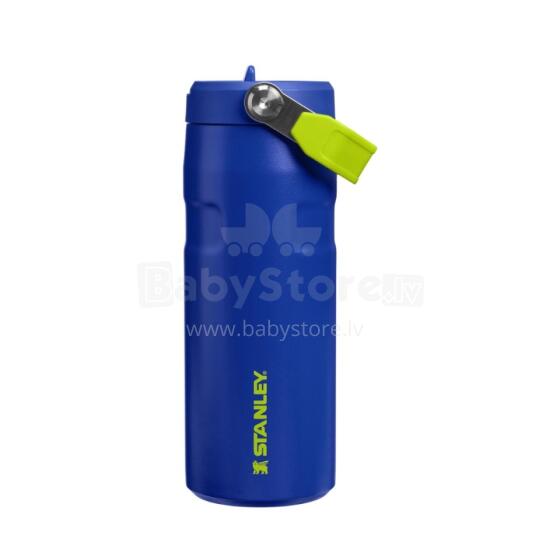 Thermos bottle with straw The IceFlow Bottle Flip Straw 2.0 0.47L dark blue