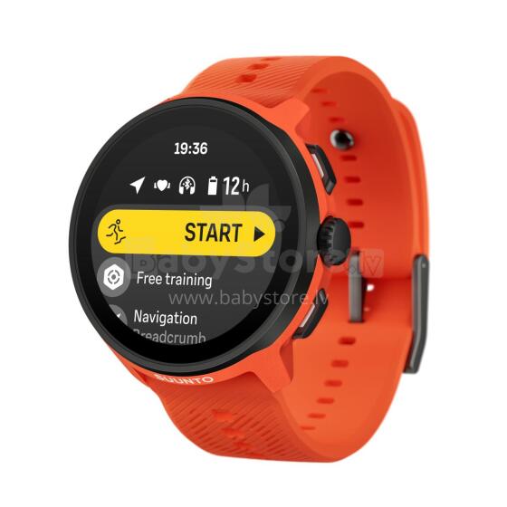 SUUNTO RUN КОРАЛЛОВЫЙ ОРАНЖЕВЫЙ (СИЛИКОНОВЫЙ РЕМЕШОК)