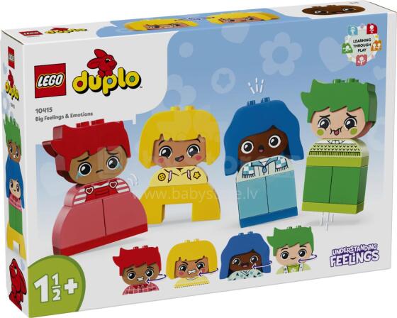 LEGO DUPLO Lielās Sajūtas un Emocijas
